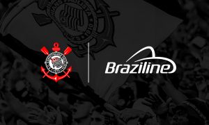 Corinthians e Braziline assinam contrato de licenciamento de roupas. (Foto: Divulgação).