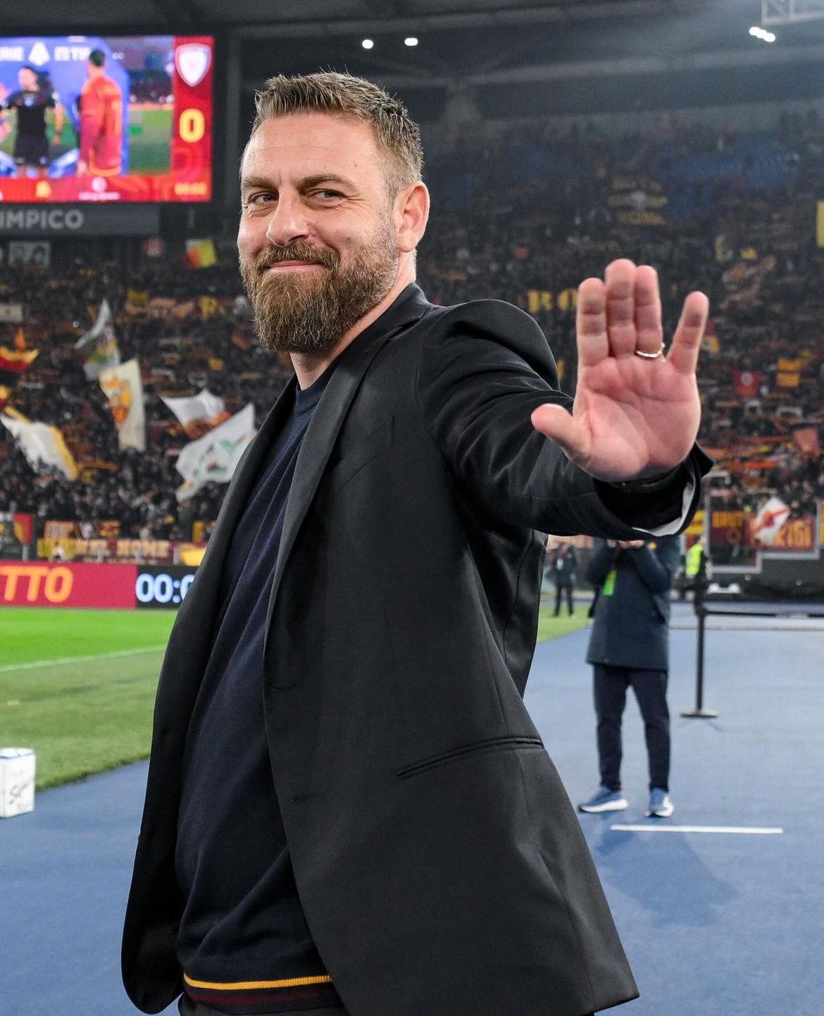 Daniele De Rossi. (Foto: Divulgação/Roma)