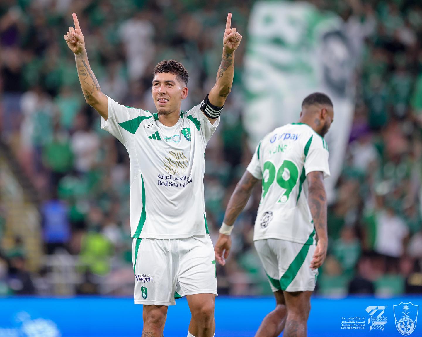 Firmino1. (Foto: Divulgação/Al-Ahli)