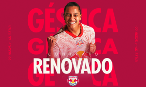 Géssica Nascimento, jogadora do time feminino do Red Bull Bragantino. (Foto: Foto: Divulgação/Red Bull Bragantino)