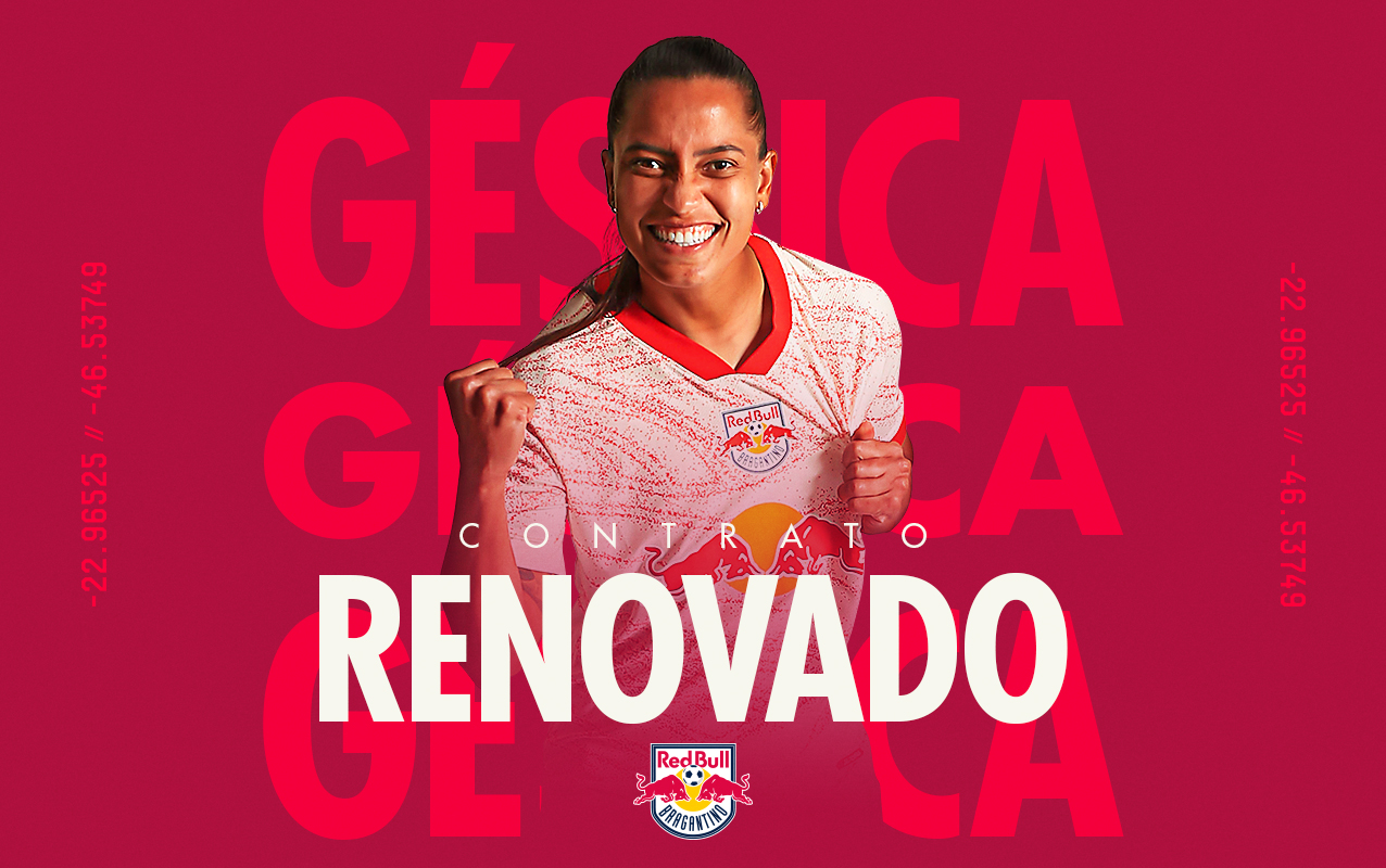 Géssica Nascimento, jogadora do time feminino do Red Bull Bragantino. (Foto: Foto: Divulgação/Red Bull Bragantino)