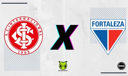 Internacional x Fortaleza - 19ª rodada do Campeonato Brasileiro (ARTE: ENM)