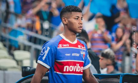 Hércules, volante do Fortaleza, está na mira de clube da MSL (Foto: Mateus Lotif/Fortaleza EC)