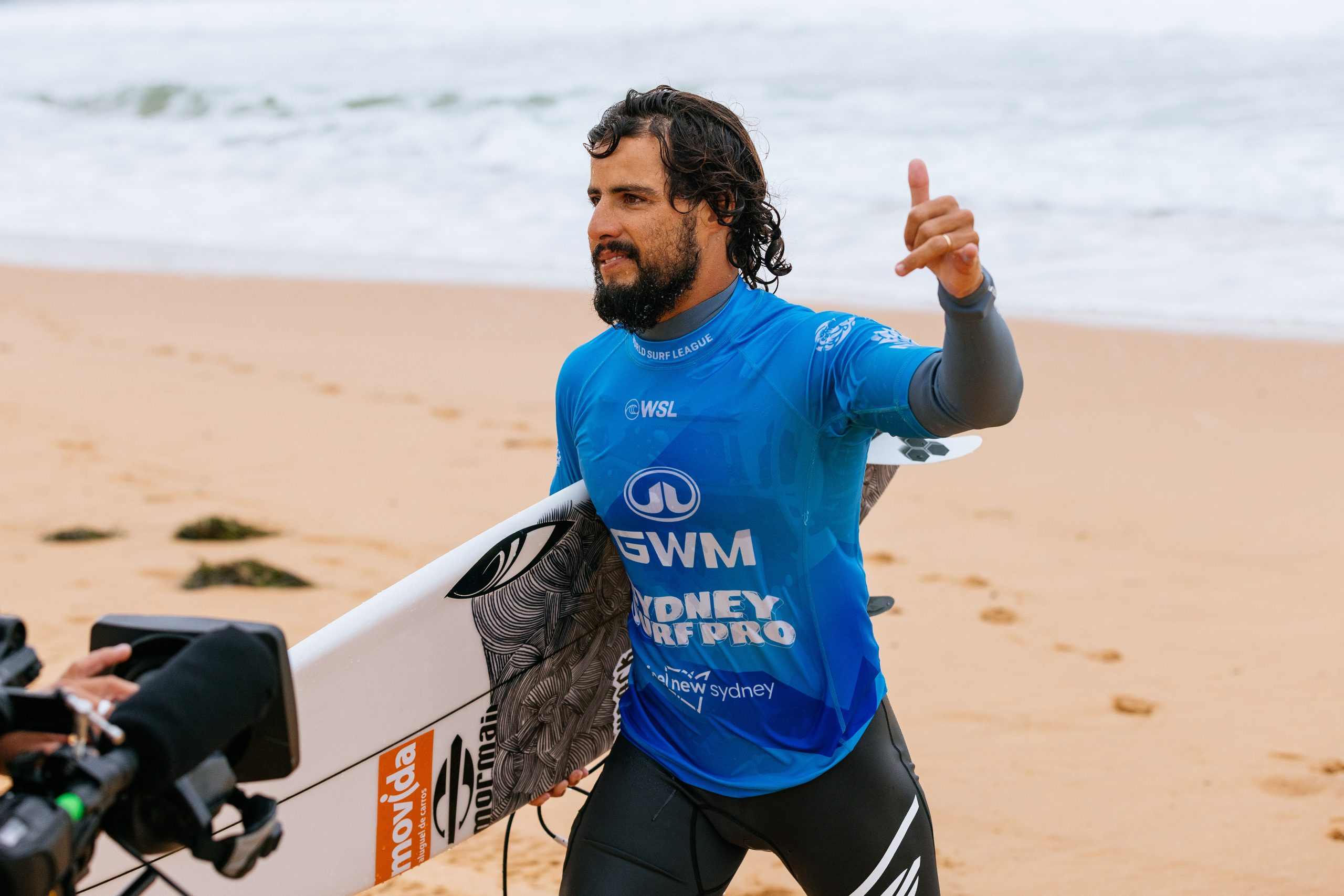 Ian Gouveia na WSL. (Foto: Cait Miers / WSL)