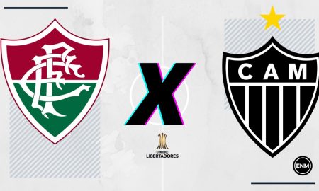 Fluminense x Atlético-MG. Arte: ENM