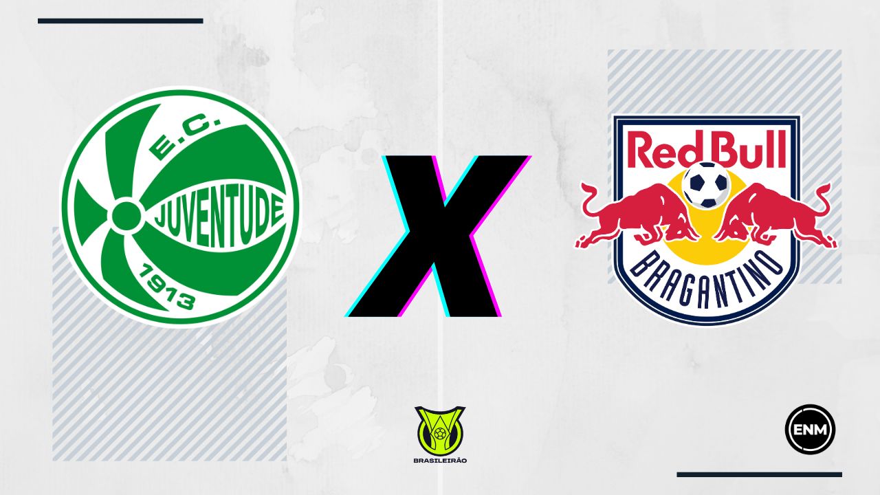 Juventude x Red Bull Bragantino (Arte: ENM)