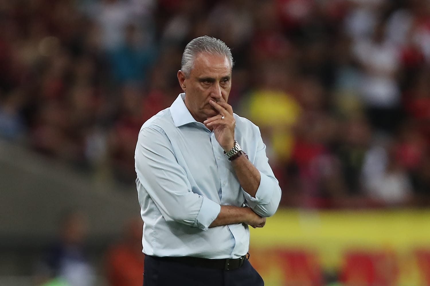 Tite, ex-técnico do Flamengo. Troca de técnicos (Wagner Meier/Getty Images)