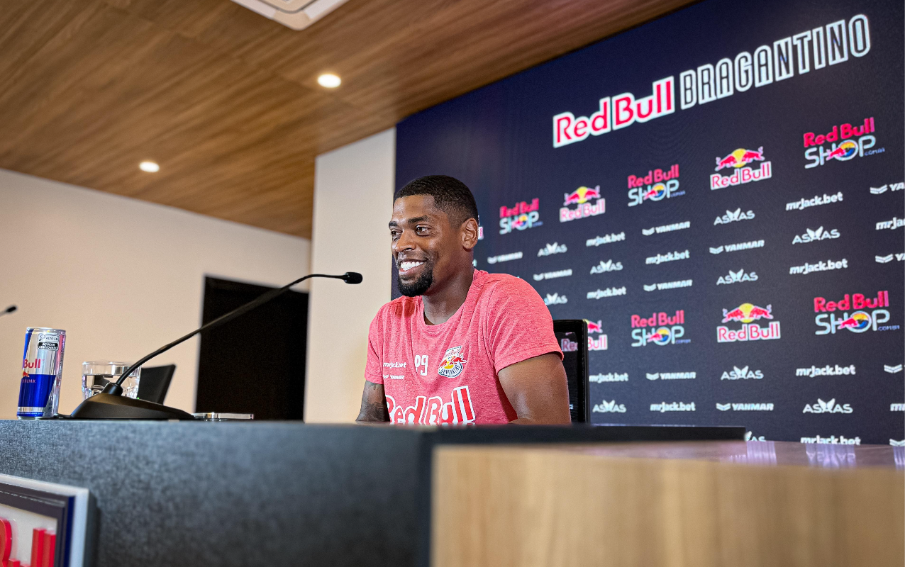 Ivan Cavaleiro, reforço do Red Bull Bragantino. (Foto: Ari Ferreira/Red Bull Bragantino)