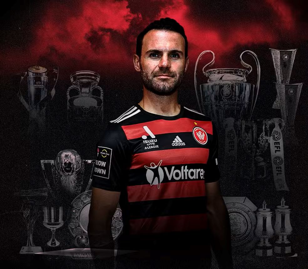 Juan Mata. (Foto: Divulgação/Western Sydney Wanderers)