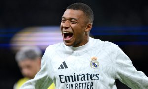 Mbappé feliz. (Foto: David Ramos/Getty Images)