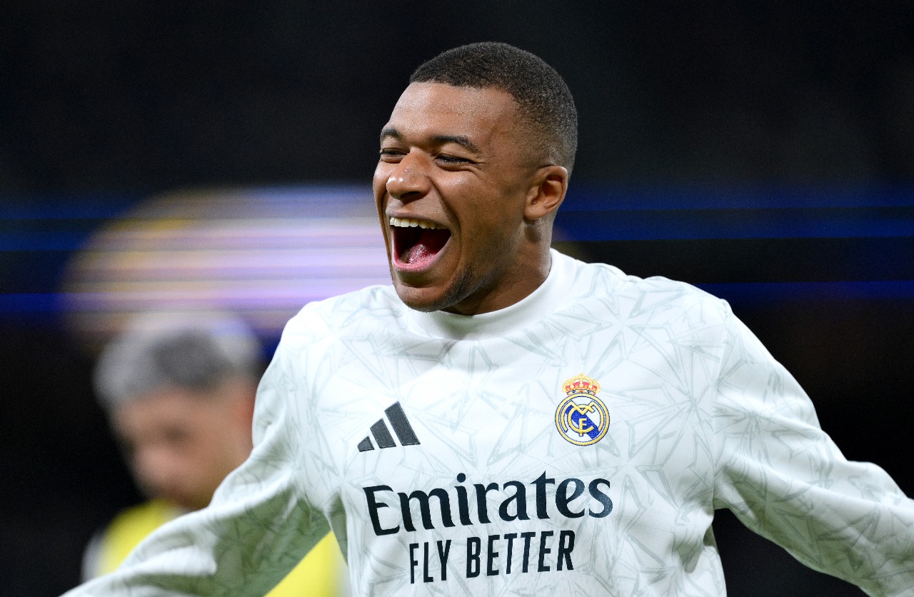 Mbappé feliz. (Foto: David Ramos/Getty Images)