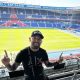 Renan no estádio do PSG (Foto: Arquivo pessoal)