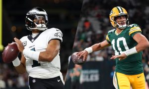 Eagles vencem Packers em jogo da NFL. (Foto: Reprodução / NFL)