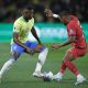 Luiz Henrique contra o Equador (Foto: Rafael Ribeiro/CBF)