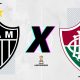 Atlético enfrenta o Fluminense na Libertadores. (Arte: ENM)