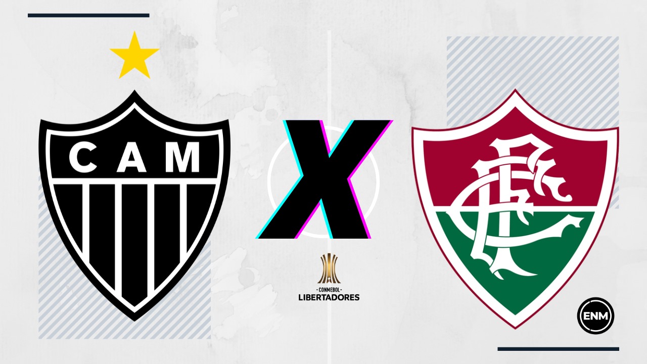 Atlético enfrenta o Fluminense na Libertadores. (Arte: ENM)