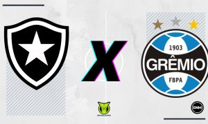 Palpitão ENM do jogo Botafogo contra Grêmio (Arte: ENM)