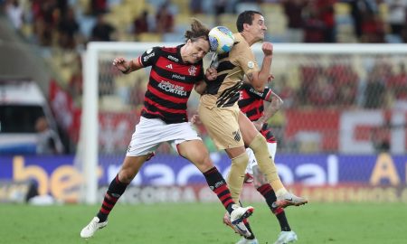 Flamengo joga mal novamente mas vence o Athletico (Photo by Wagner Meier/Getty Images)