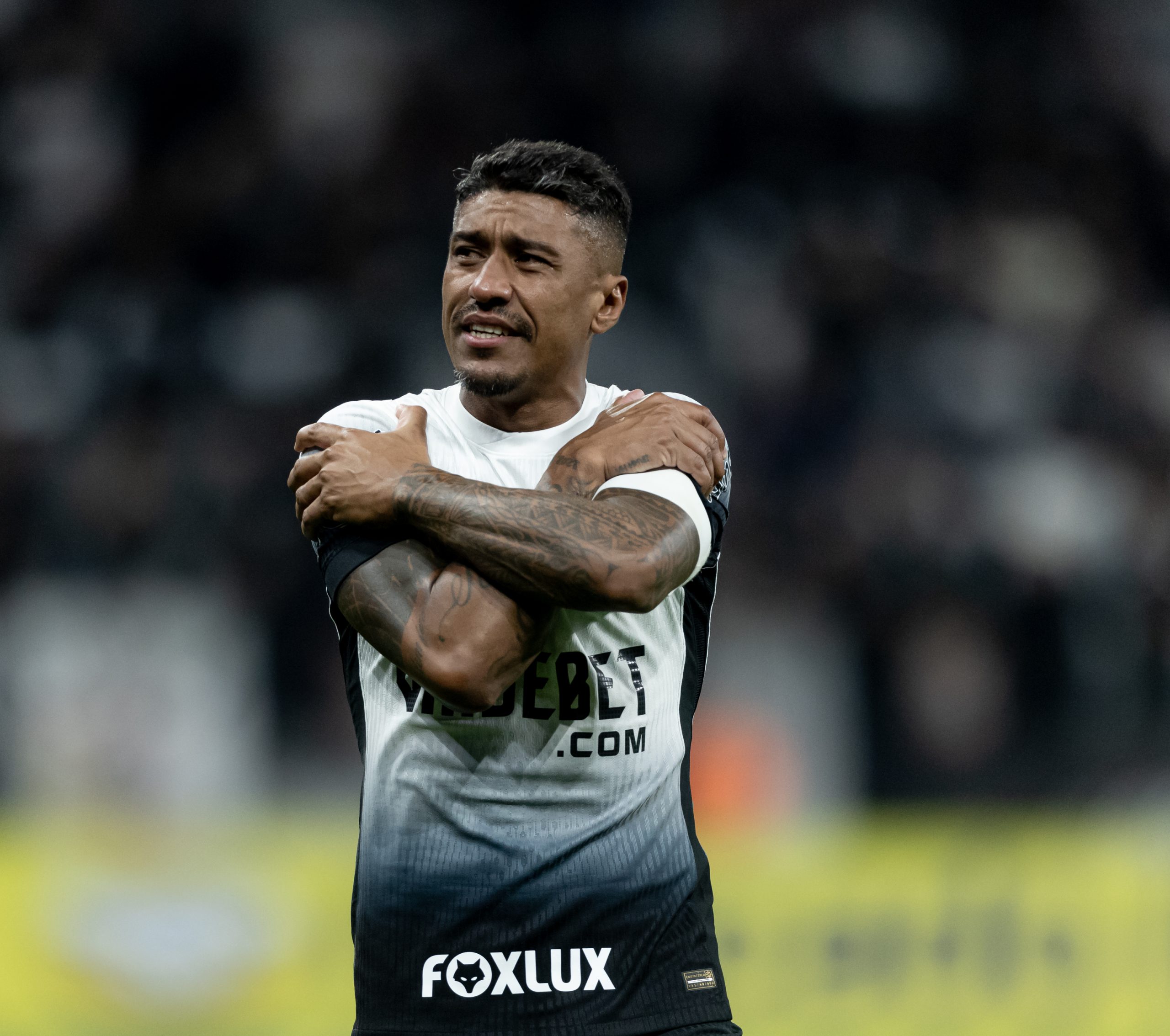 Hora do Adeus: Paulinho, ex-Corinthians, Barcelona e Seleção Brasileira, anuncia aposentadoria do futebol. (Foto: Rodrigo Coca/Agência Corinthians)