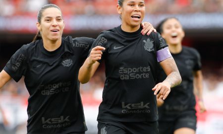 Fora de casa, Corinthians vence jogo de ida da final do Brasileirão Feminino contra o São Paulo. (Foto: Rodrigo Gazzanel / Agência Corinthians)