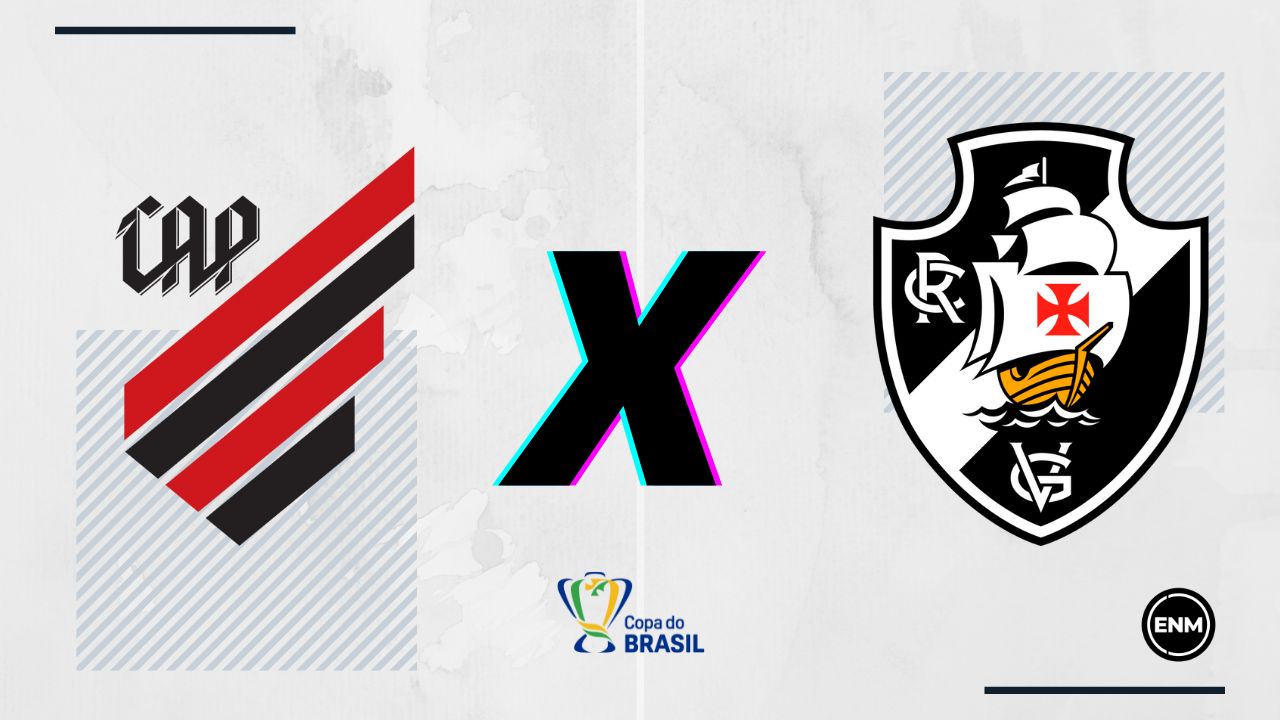 Athletico terá pela frente o Vasco (Arte: ENM)