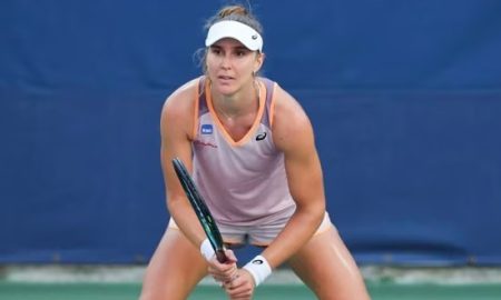 Bia Haddad no US Open (Foto: USTA)