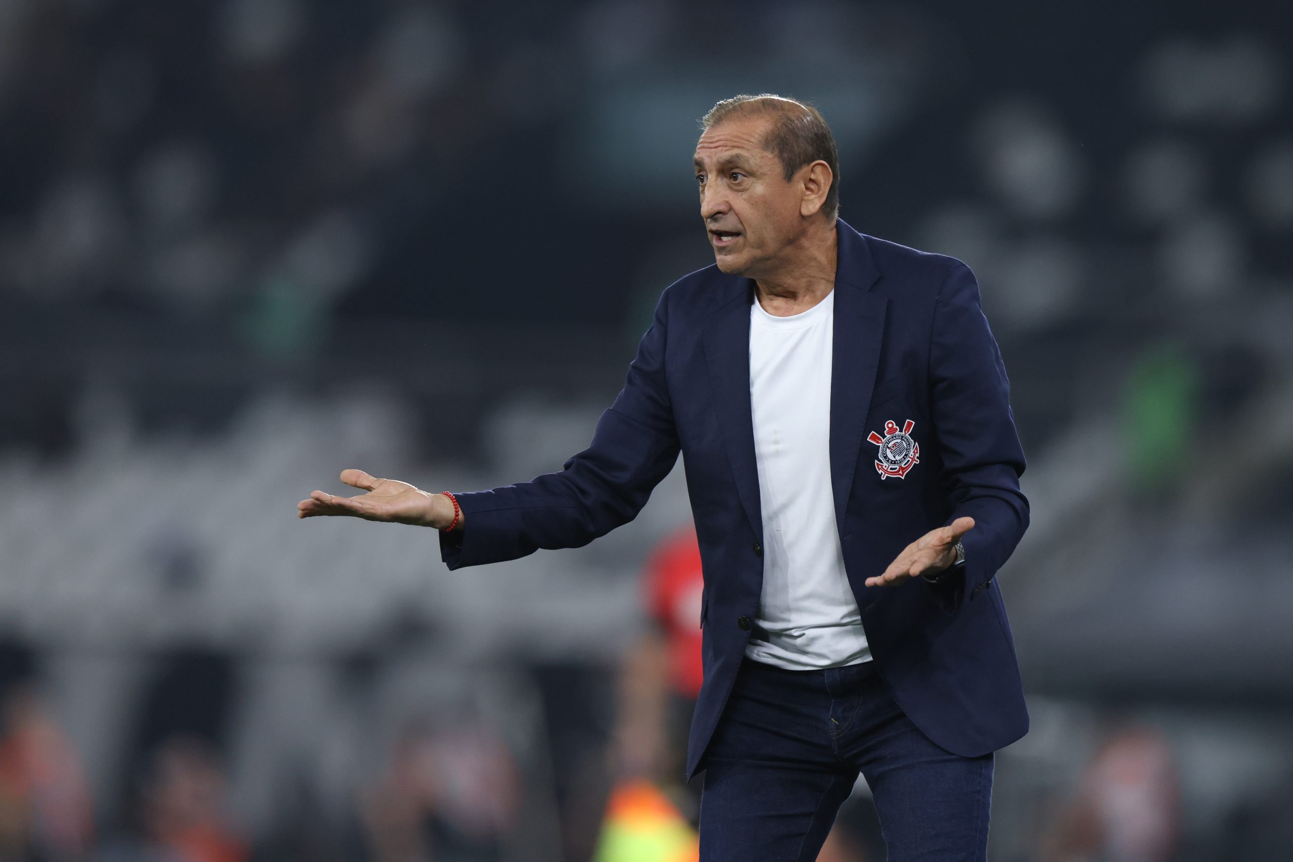 Ramon Diaz falou sobre a Sul-Americana (Foto: Lucas Figueiredo/Getty Images)