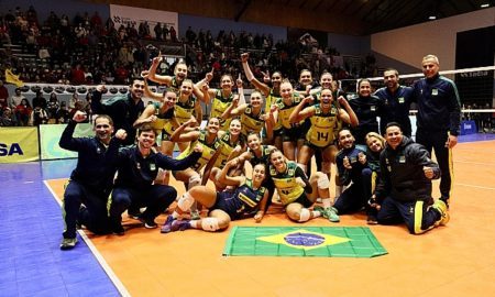 Brasil superou a Argentina no tie-break e conquistou o Sul Americano sub-21 de vôlei feminino