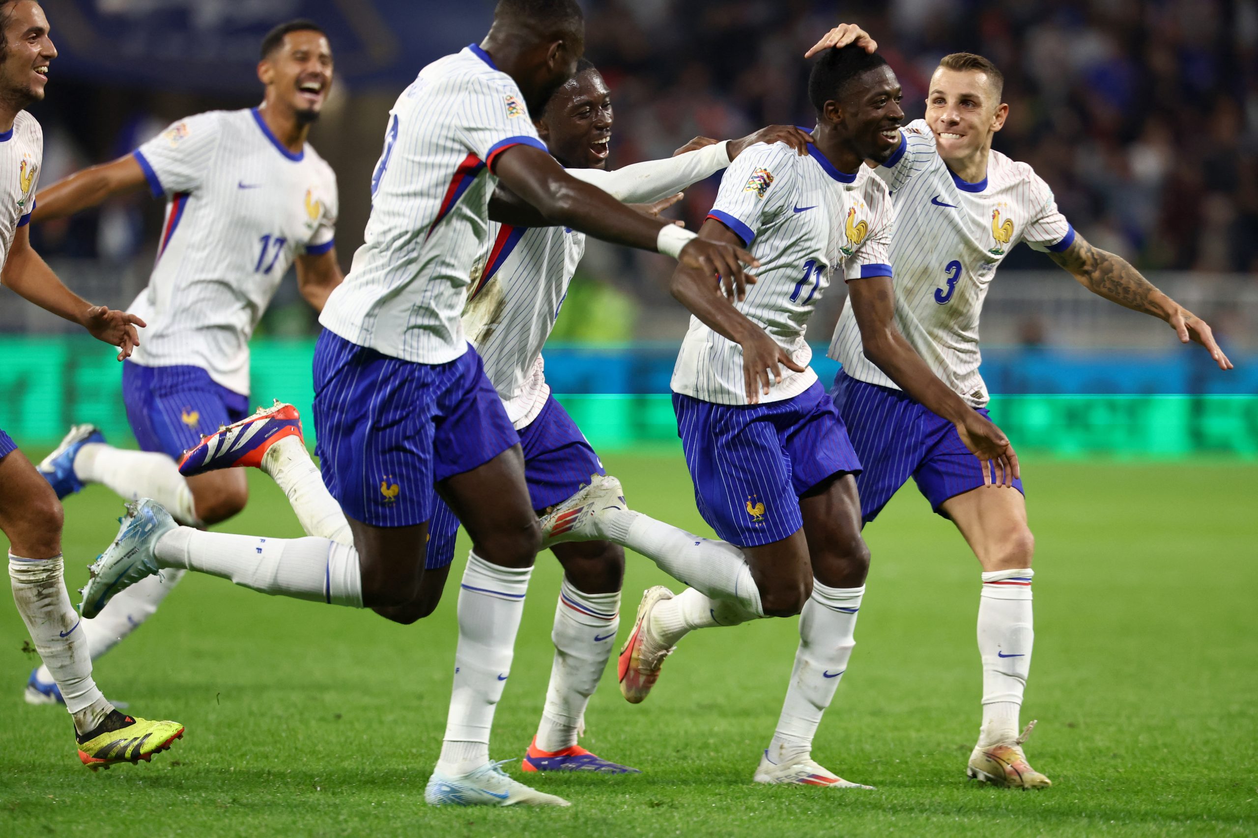 França vence a Bélgica (Foto: Franck Fife/AFP via Getty Images)