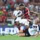 Alex Sandro e Gonzalo Plata estrearam neste domingo. Lucas Figueiredo/Getty Images