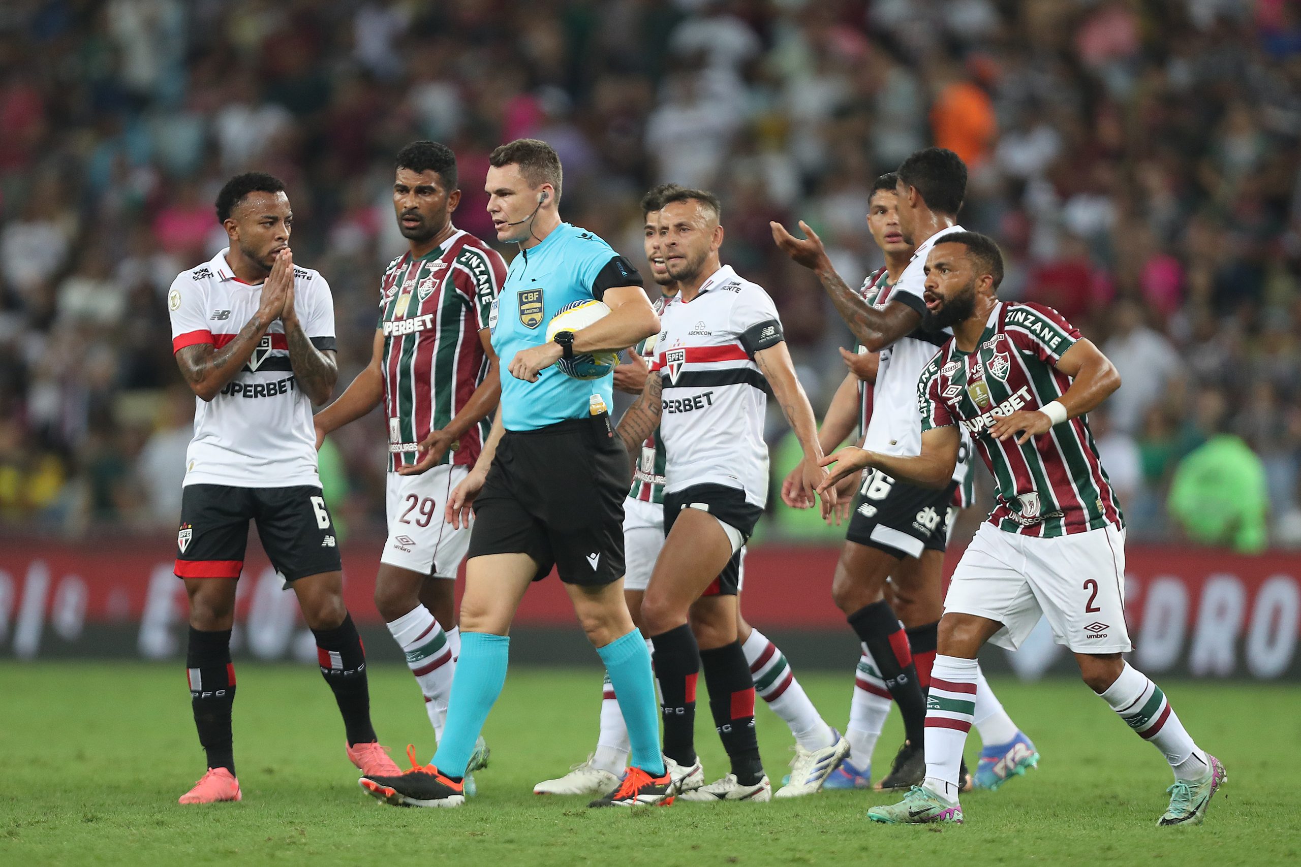 São Paulox Fluminense (Foto: Wagner Meier/Getty Images)