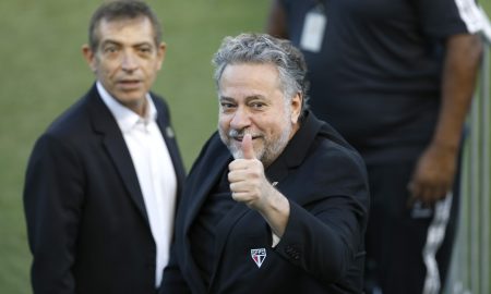 Julio Casares, presidente do São Paulo. (Photo by Ricardo Moreira/Getty Images)