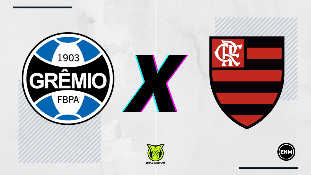 Grêmio joga em casa e recebe o Flamengo (Arte: ENM)