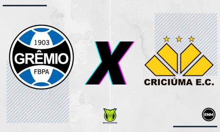 Grêmio recebe o Criciúma em jogo atrasado (Arte: ENM)