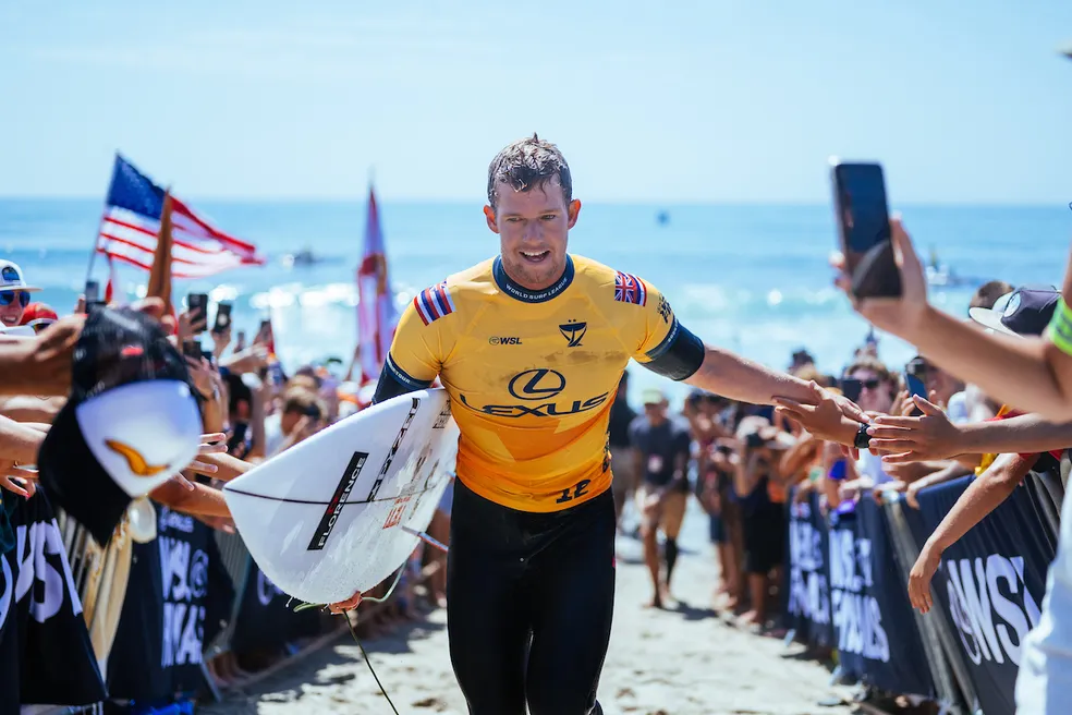 John John Florence brilhou na WSL. (Foto: Thiago Diz / WSL)