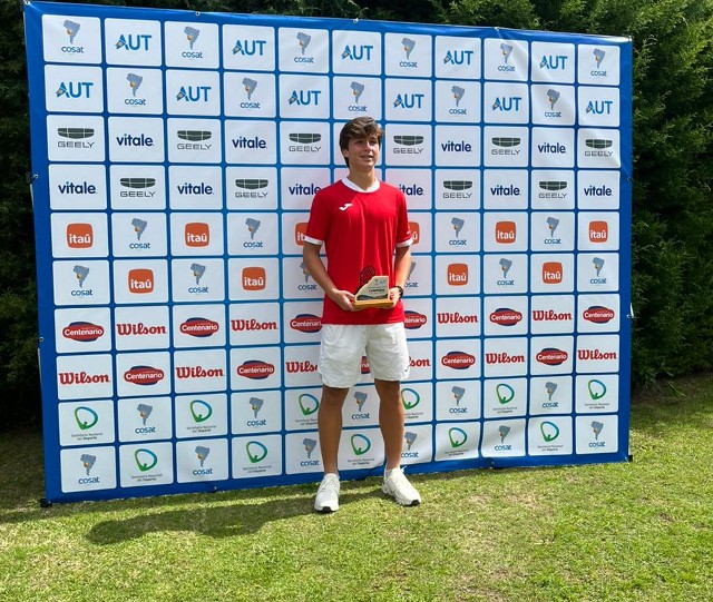 Leonardo Storck na premiação (Foto: Divulgação)