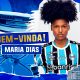 Maria Dias é anunciada como reforço das Gurias Gremistas (Foto: Reprodução/Grêmio FBPA)