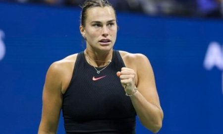 Sabalenka no US Open (Foto: Simon Bruty/USTA)