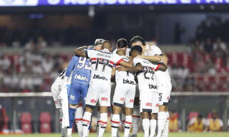 Time do São Paulo no Brasileirão em 2024 (Foto: Paulo Pinto / São Paulo FC)