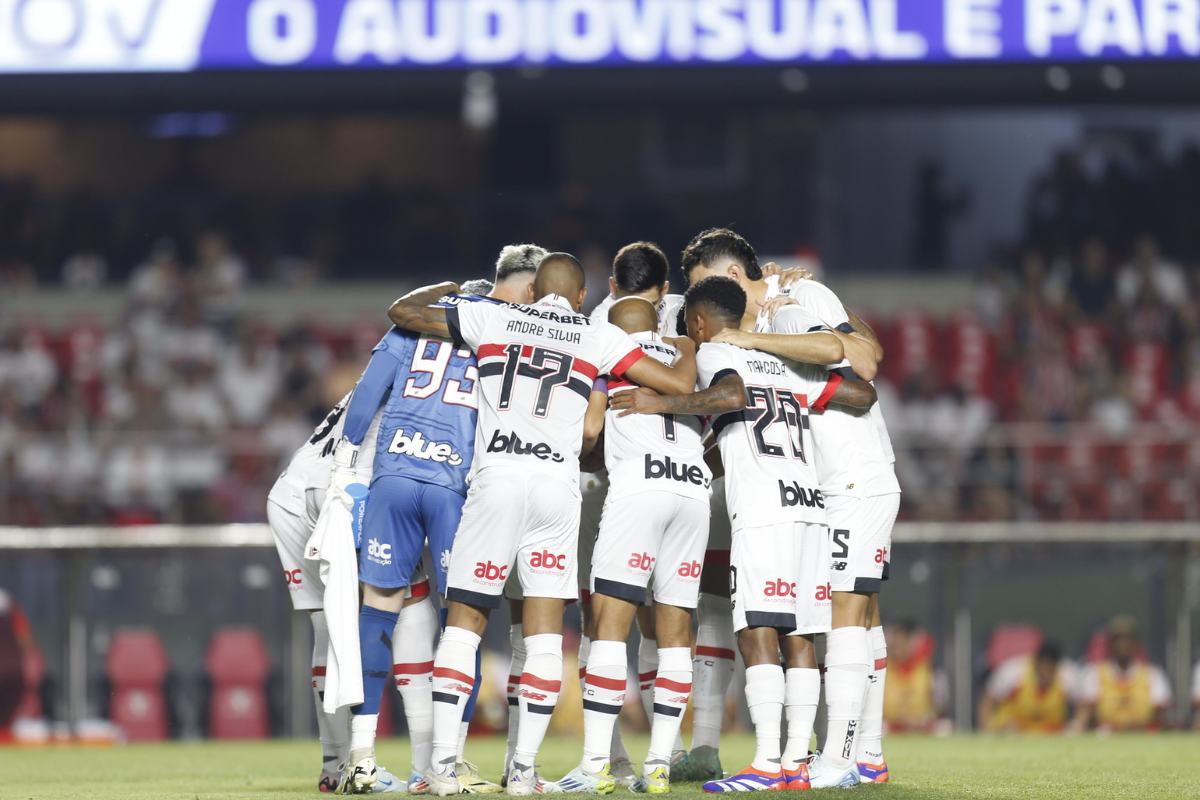 Time do São Paulo no Brasileirão em 2024 (Foto: Paulo Pinto / São Paulo FC)