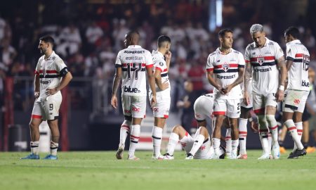 São Paulo cai na Copa Libertadores para o Botafogo (Photo by Alexandre Schneider/Getty Images)