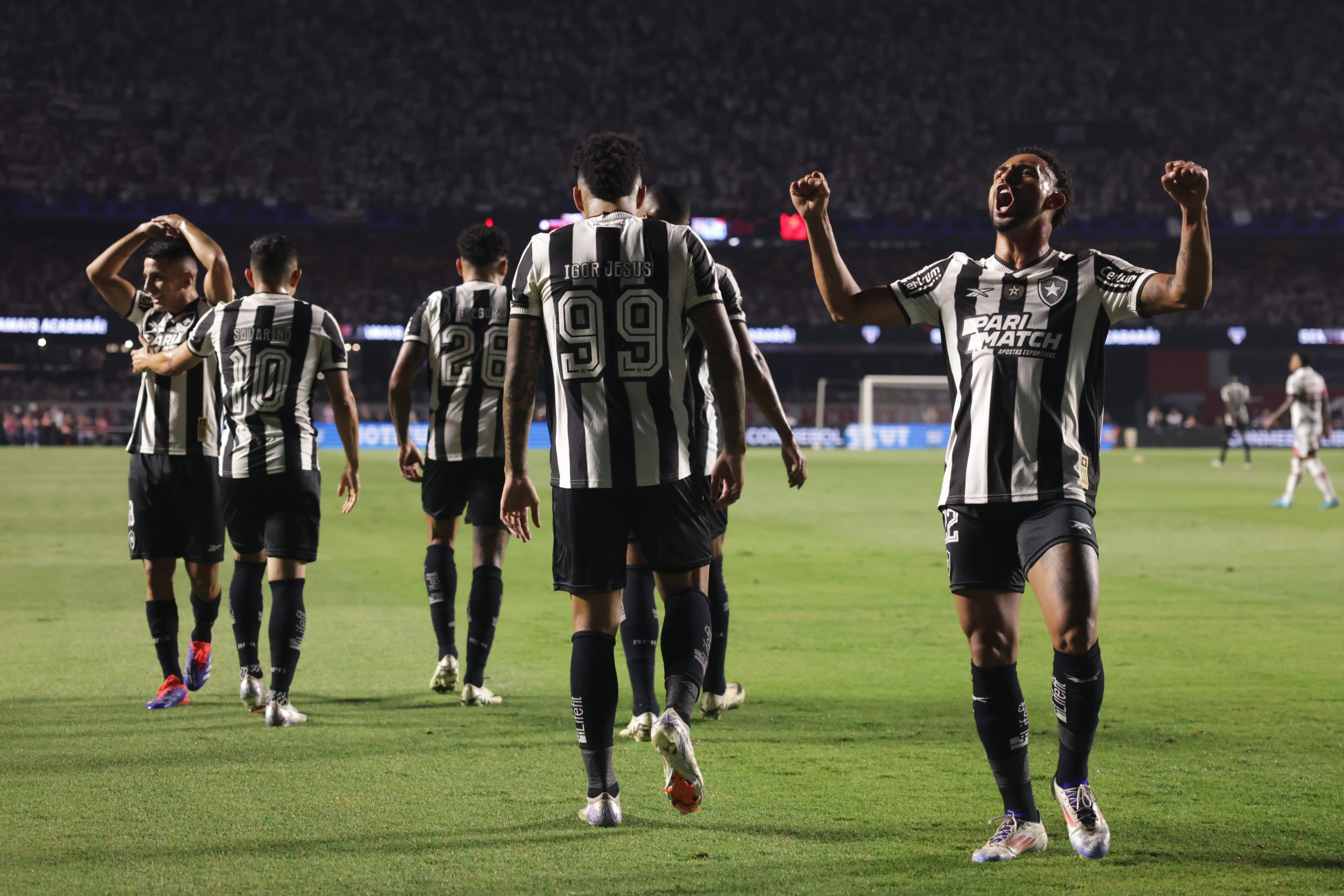 Botafogo classificado. Alexandre Schneider/Getty Image