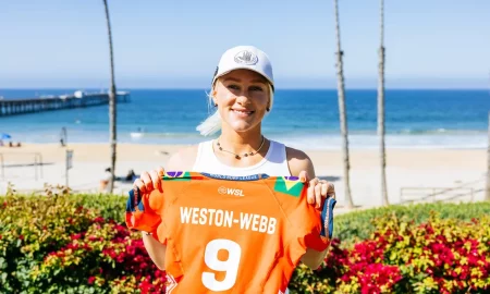 Tati Weston-Webb no WSL Finals. (Foto: WSL/Pat Nolan)