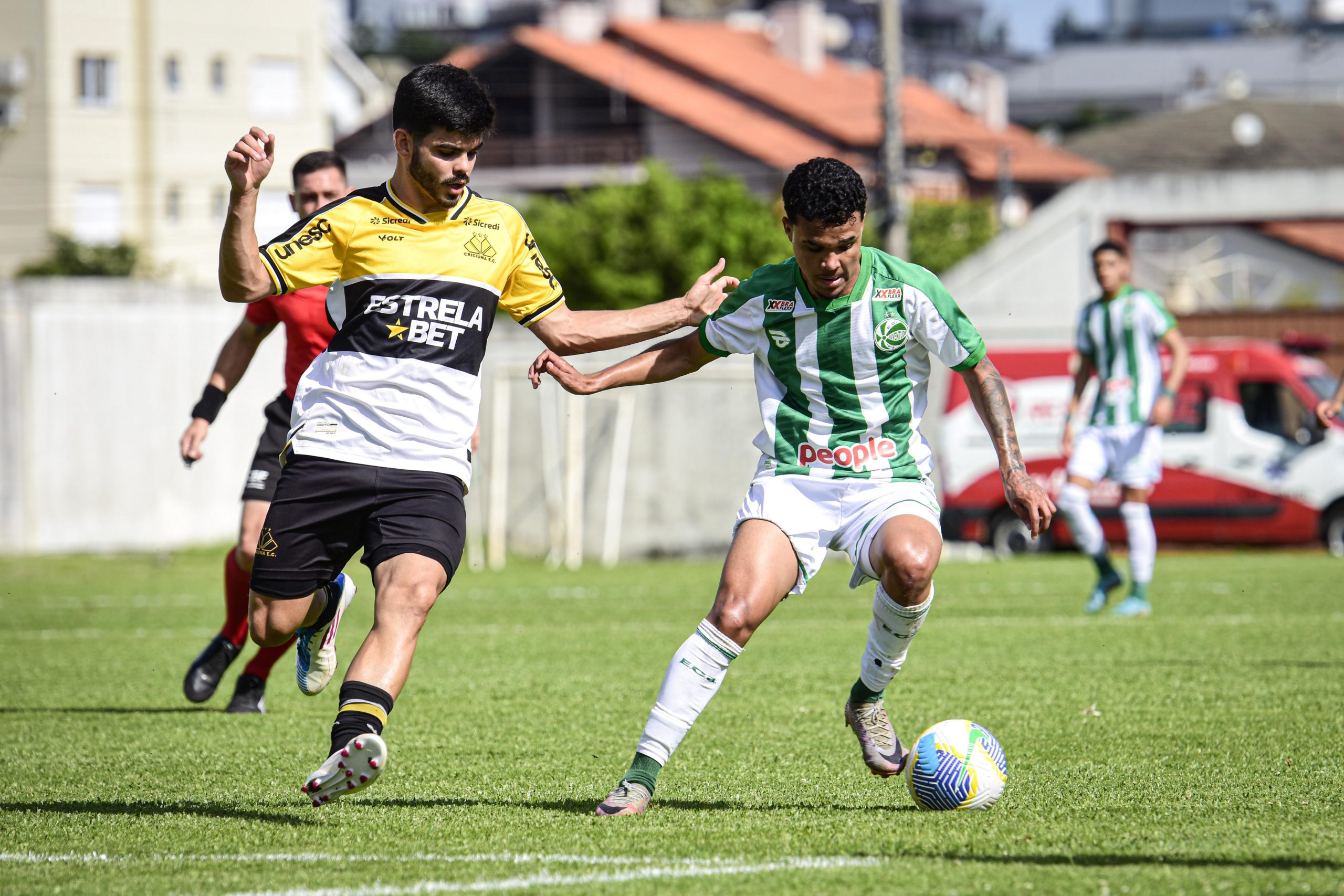 Criciúma goleia Juventude no Brasileirão Aspirantes (Foto: Nathan Bizotto/EC Juventude)