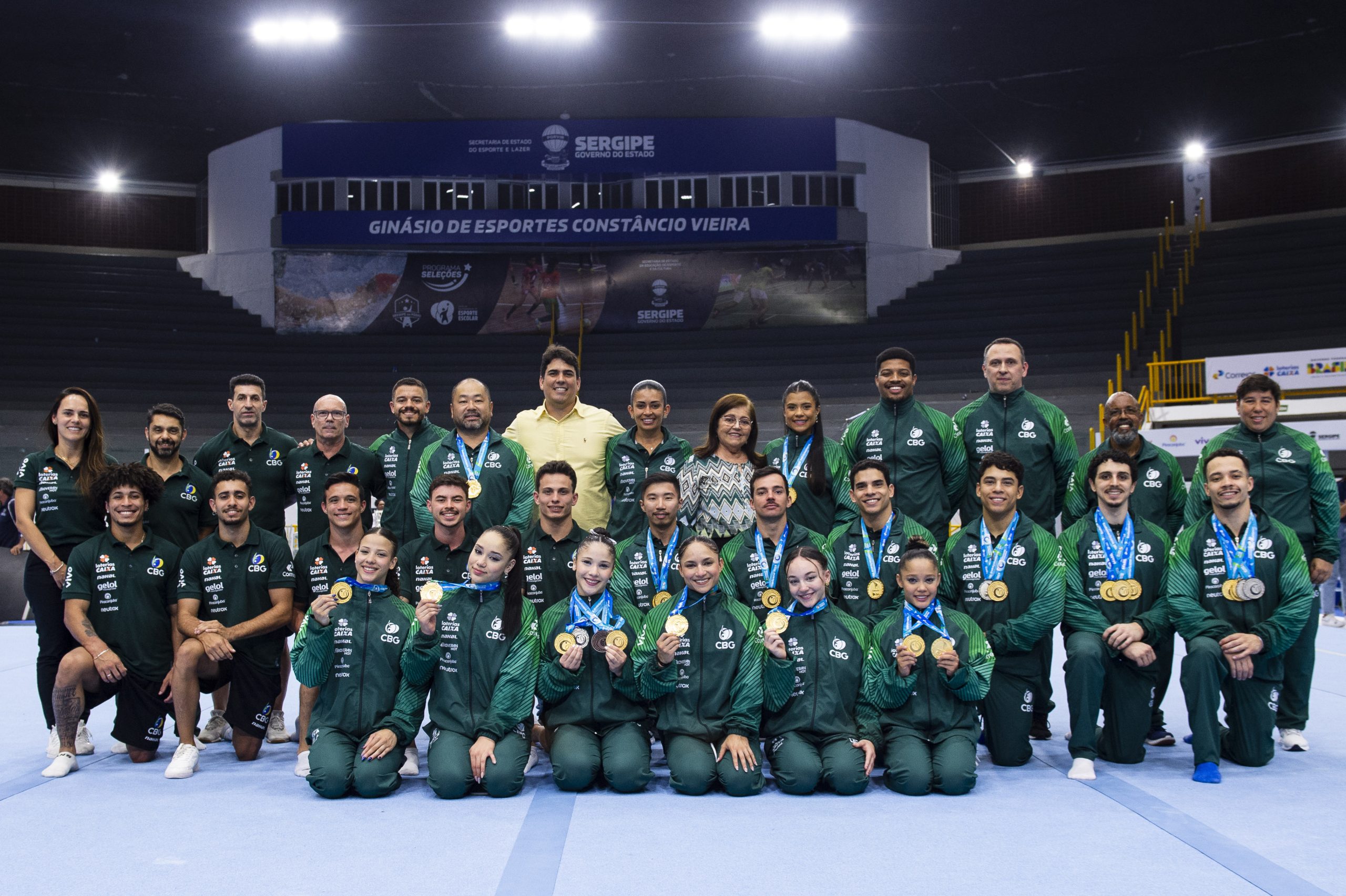 Brasil brilha e conquista 14 medalhas no Sul-Americano de Ginástica Artística (Foto: Melogym/Confederação Brasileira de Ginástica)