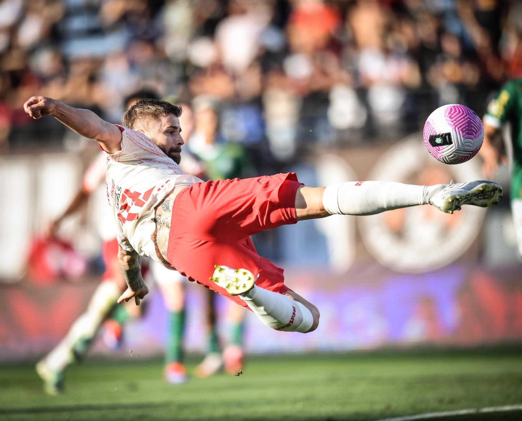 Eduardo Sasha, jogador do Red Bull Bragantino. (Foto: Ari Ferreira/Red Bull Bragantino)