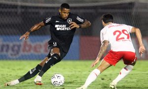 Júnior Santos. (Foto: Vitor Silva/Botafogo)