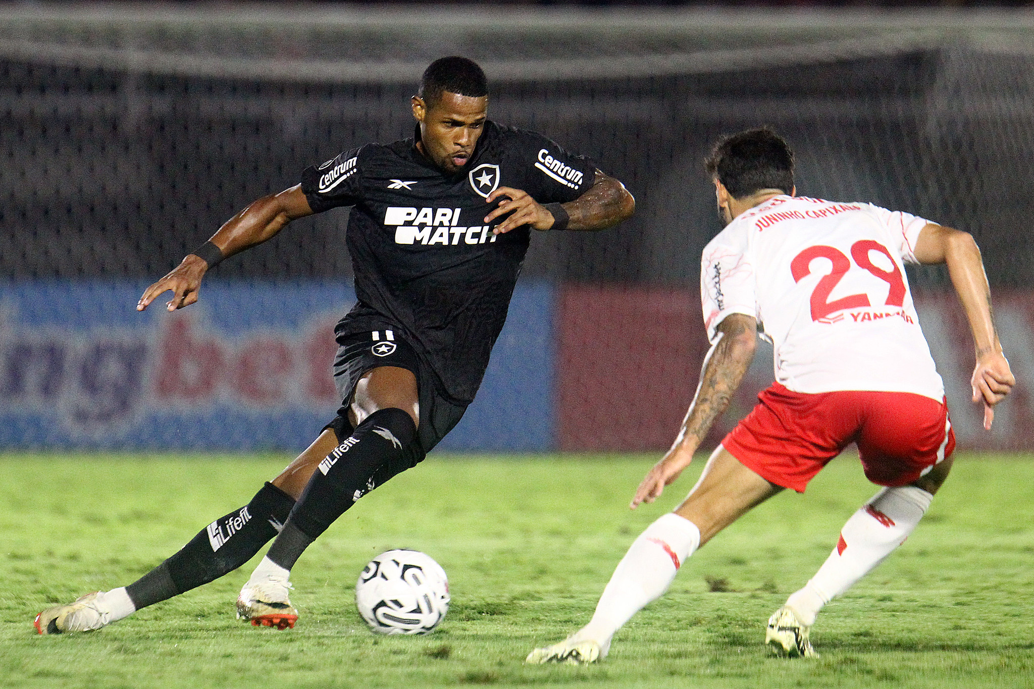 Júnior Santos. (Foto: Vitor Silva/Botafogo)