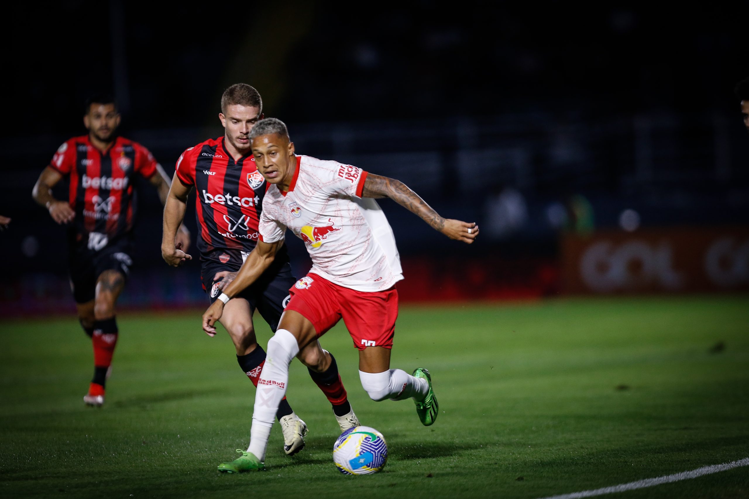 Vitinho, jogador do Red Bull Bragantino. (Foto: Ari Ferreira/Red Bull Bragantino)