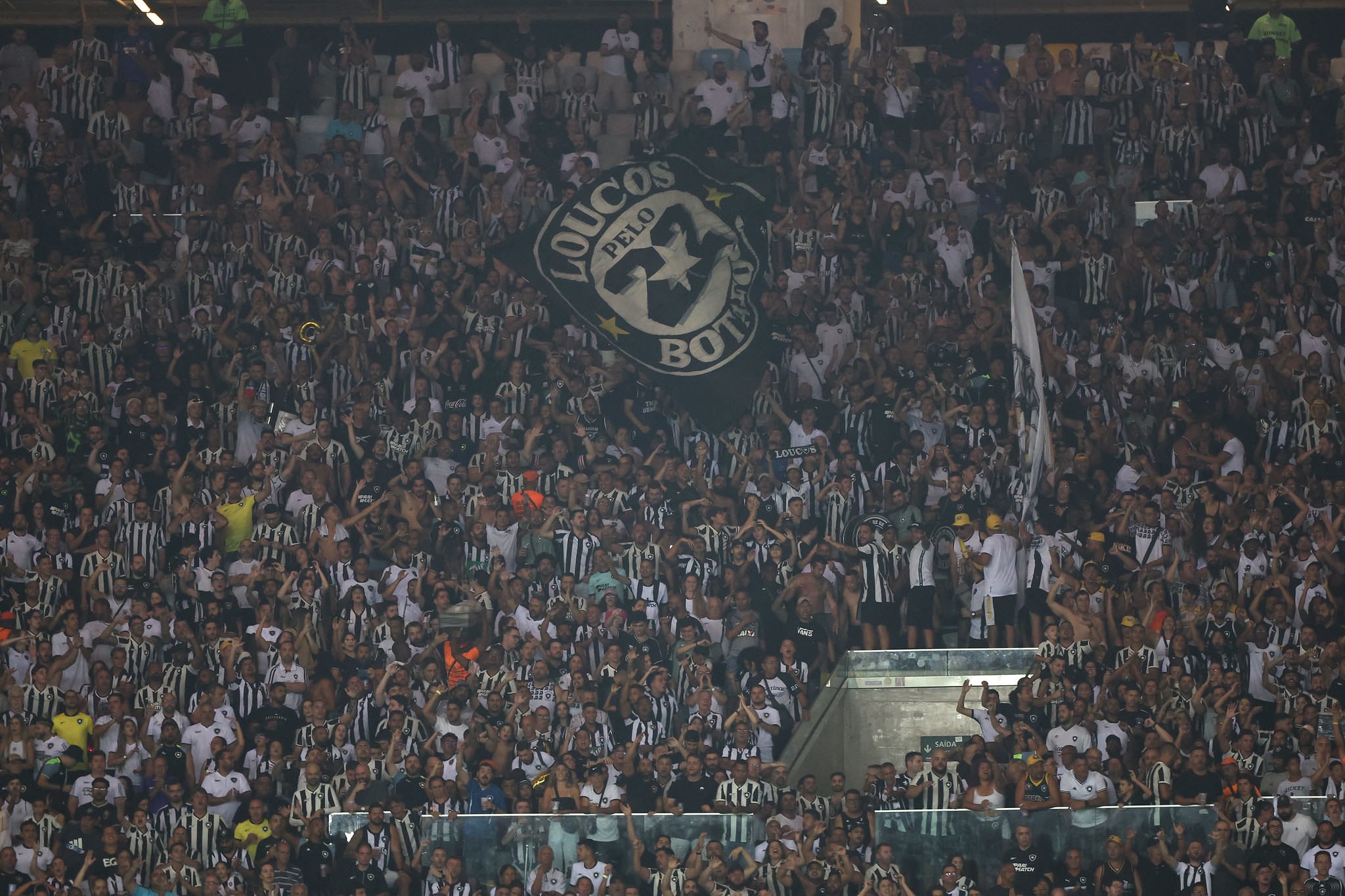 Torcida do Botafogo. (Foto: Vitor Silva/Botafogo)